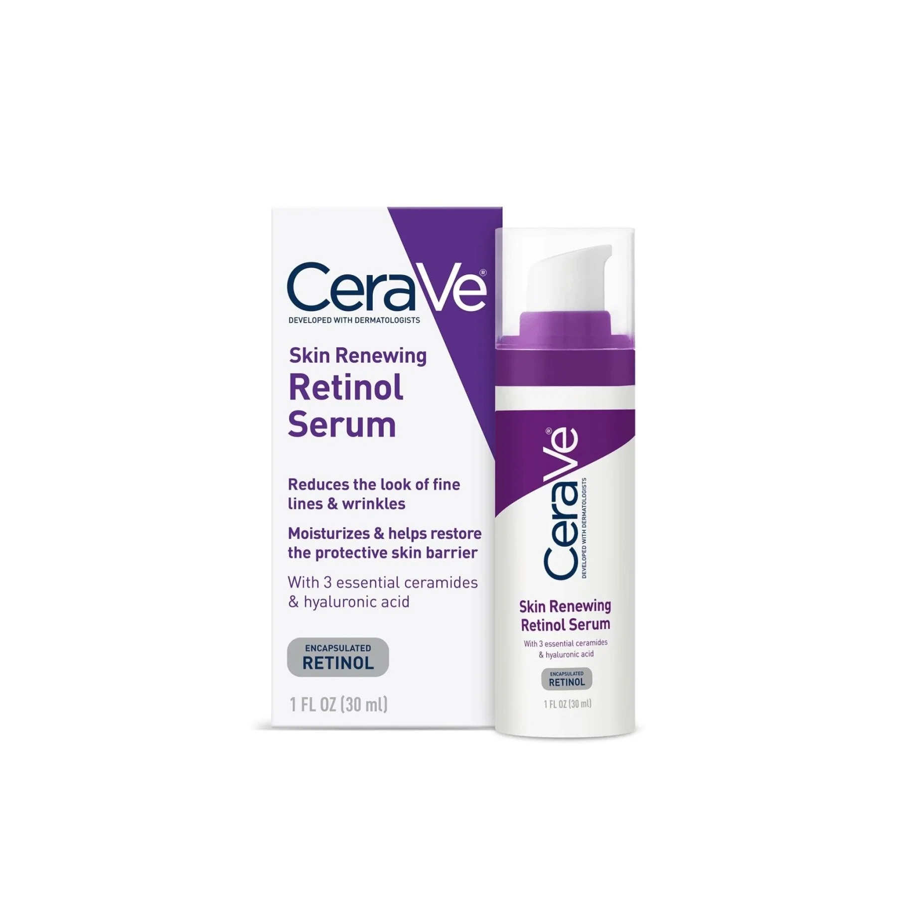 Cerave Skin Renewing Retinol Serum 30ml-(Canada)