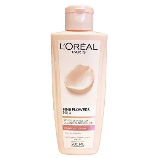 Loreal Paris Fine Flowers Milk Cleanser - 200ml