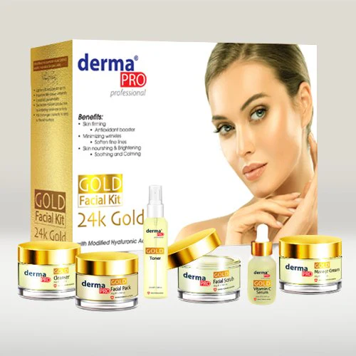 Derma Pro 24k Gold Facial Kit