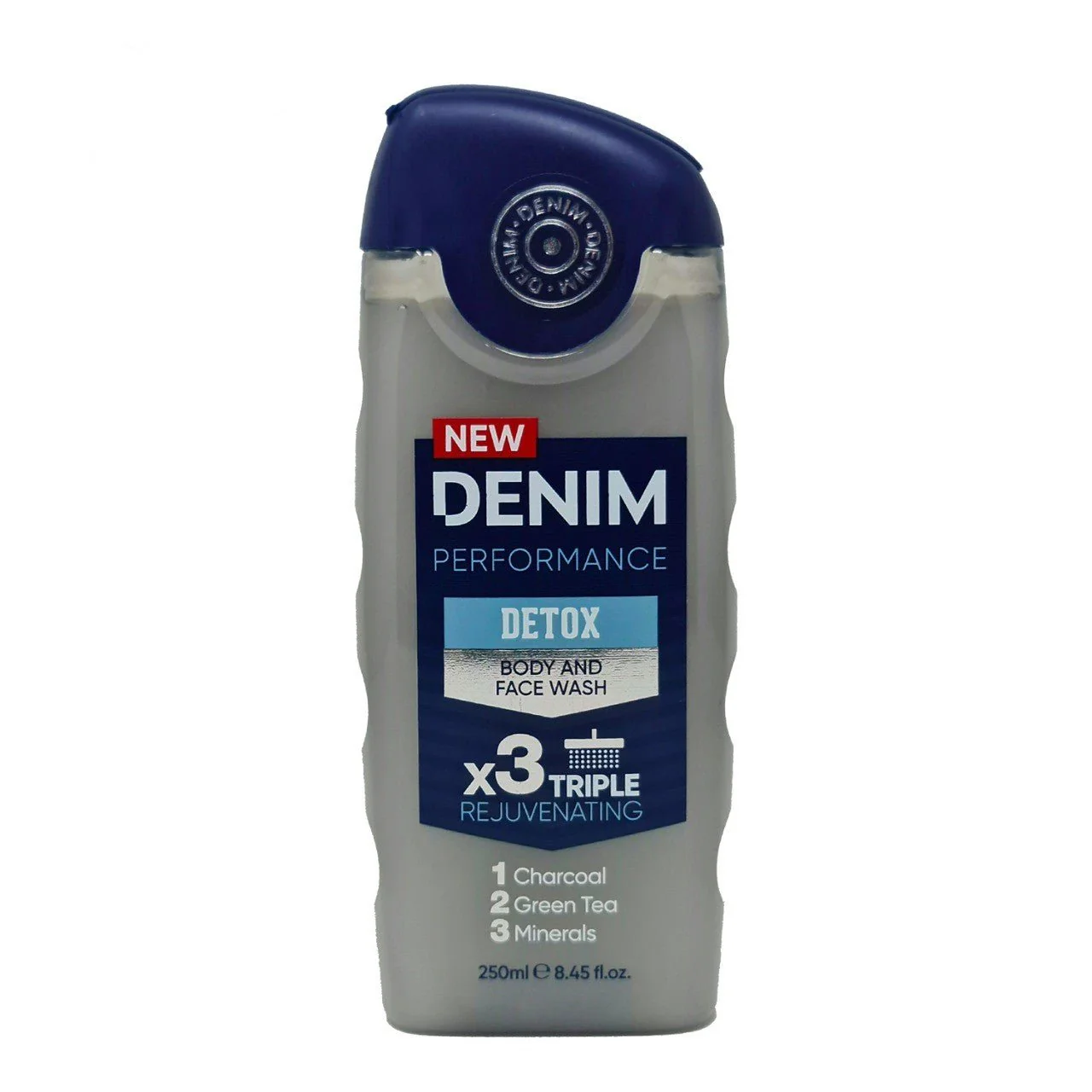 New Denim Performance Detox Body & Face Wash-400 ml