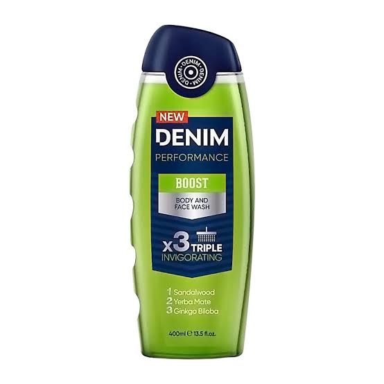 New Denim Performance Boost Body & Face Wash-400 ml