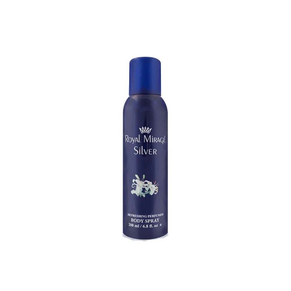 Royal Mirage Silver Body Spray- 200 ml
