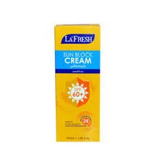 La' Fresh Sun Block Cream SPF 60+ - 100 ml