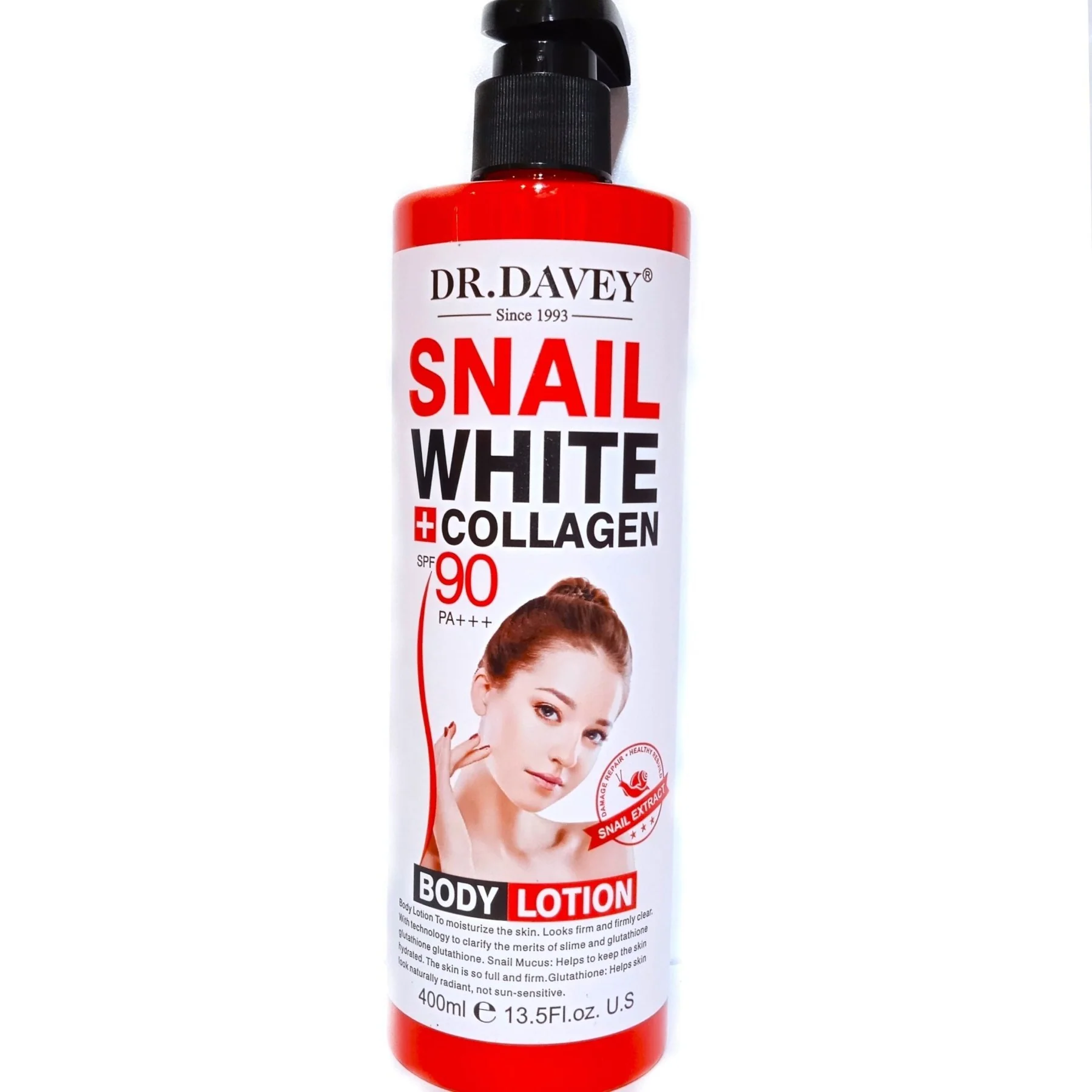 Dr. Davey Snail White Collagen Body Lotion -400ml