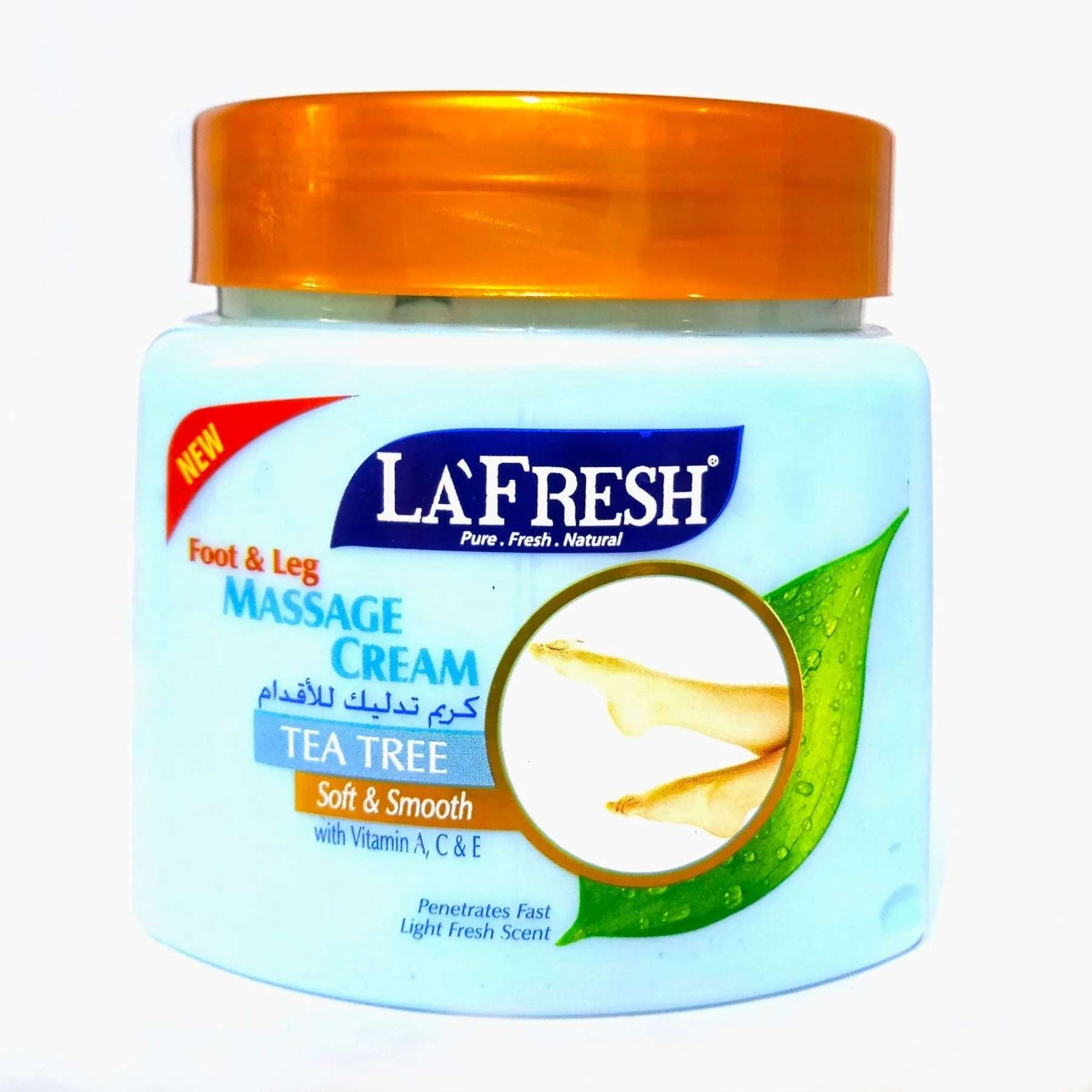 La' Fresh Foot & Leg Massage Cream - 610g