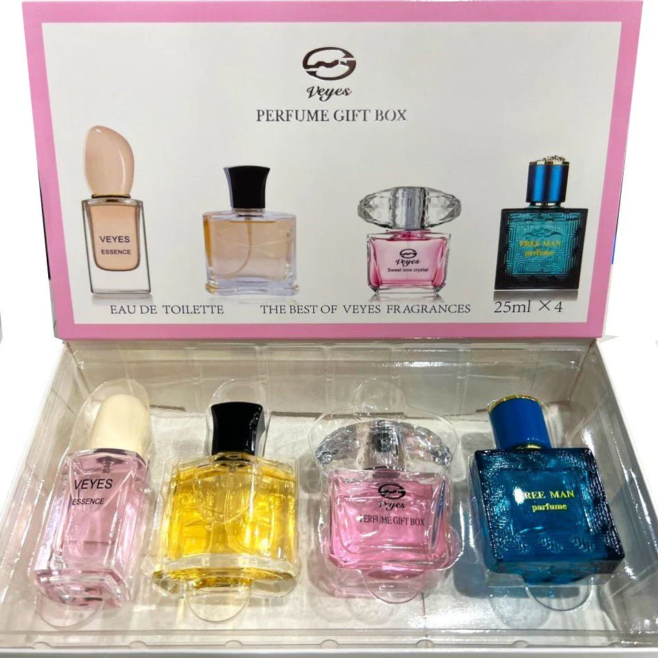 Veyes Fragrances-4 in 1 Gift Pack- Type 17 (25ml x 4) W1228
