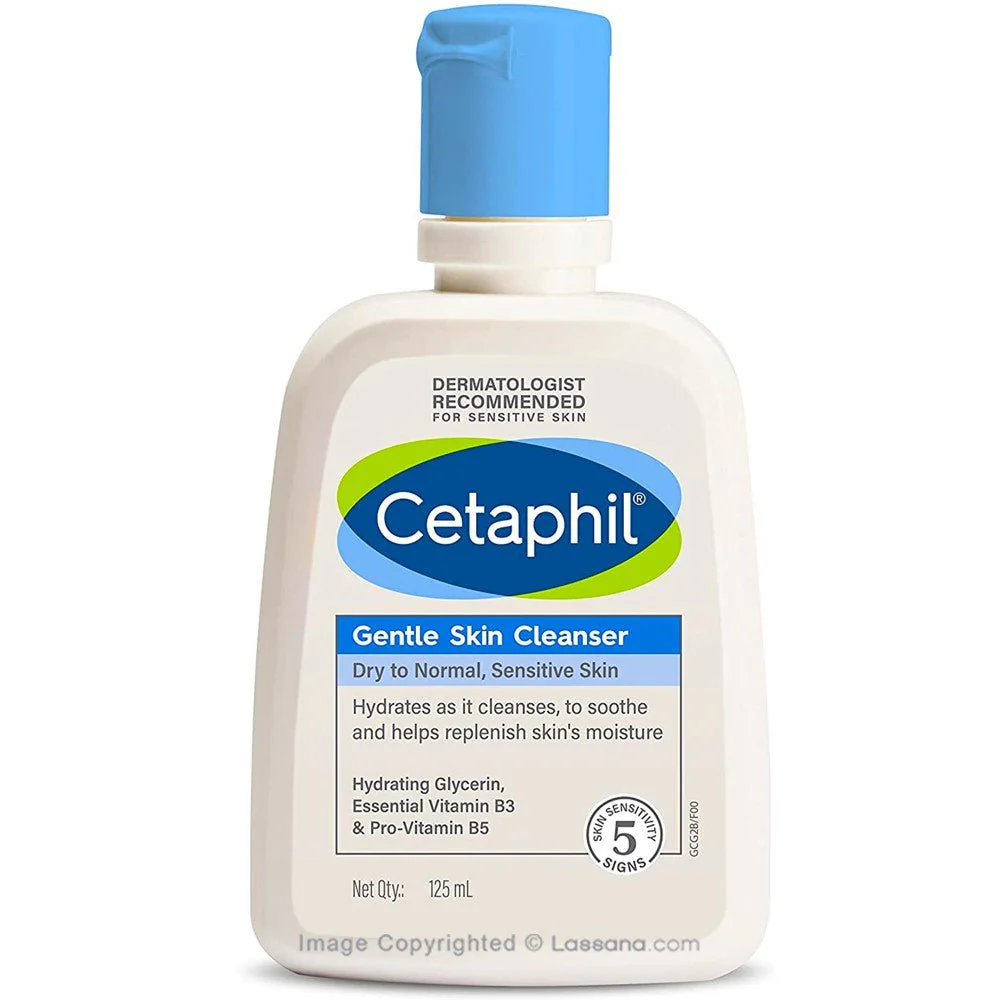 Cetaphil Gentle Skin Cleanser 125ml Dry to Normal, Sensitive Skin