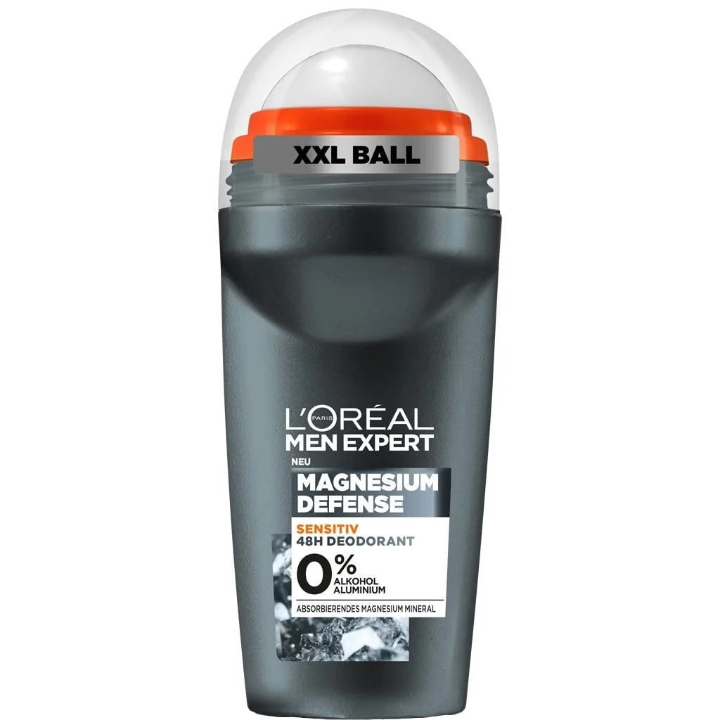 L'oreal Paris Men Expert Magnesium Defense Deodorant Roll On - 50ml