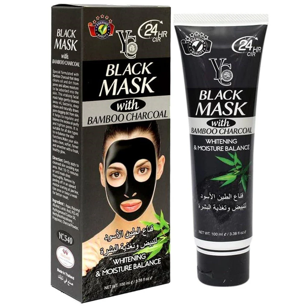 YC Bamboo Charcoal Black Mask-100g