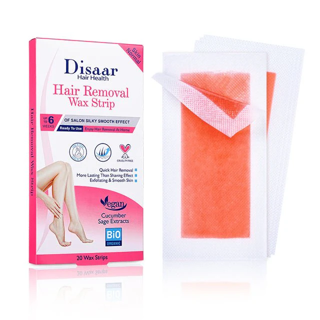 Disaar Cucumber & Sage Extract 20 Wax Strips