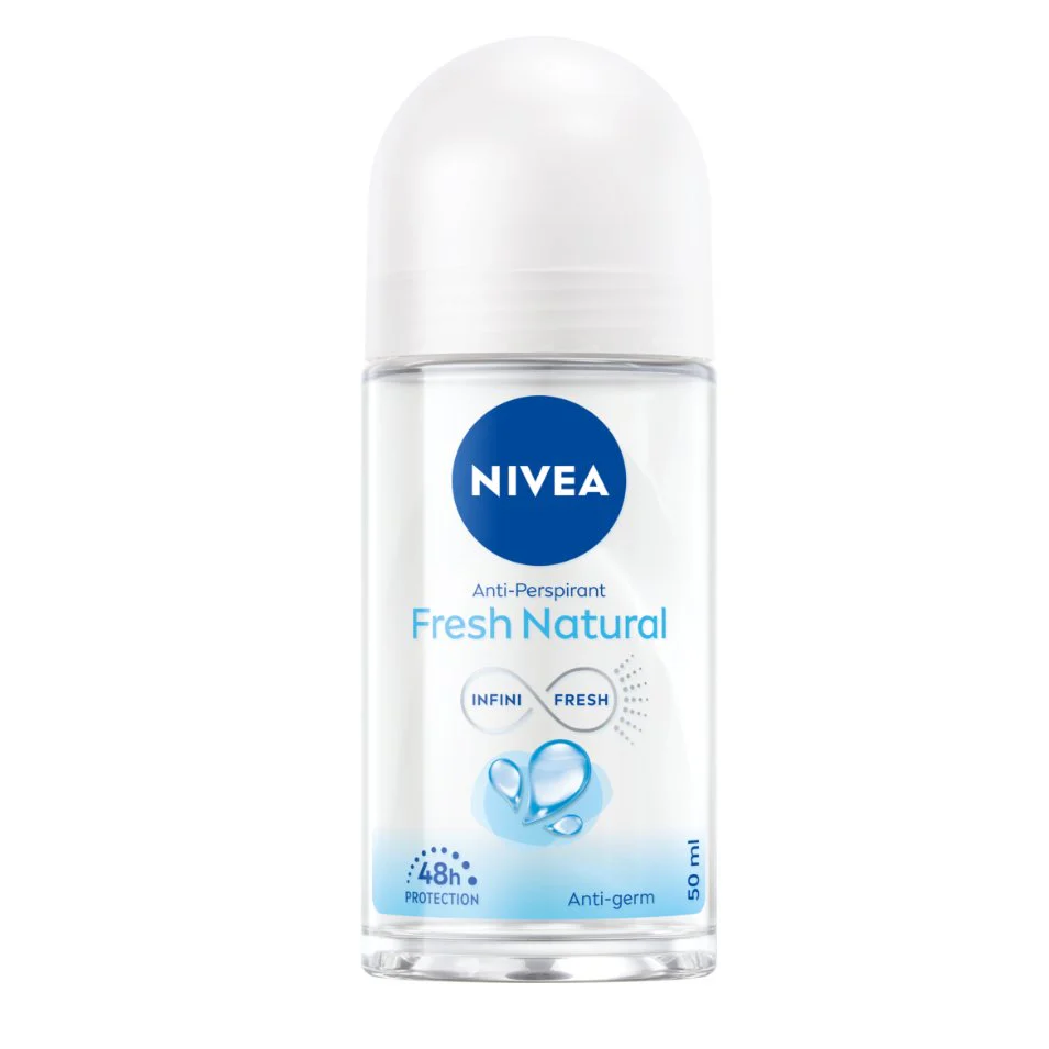 Nivea Fresh Natural Antiperspirant Roll On-50ml