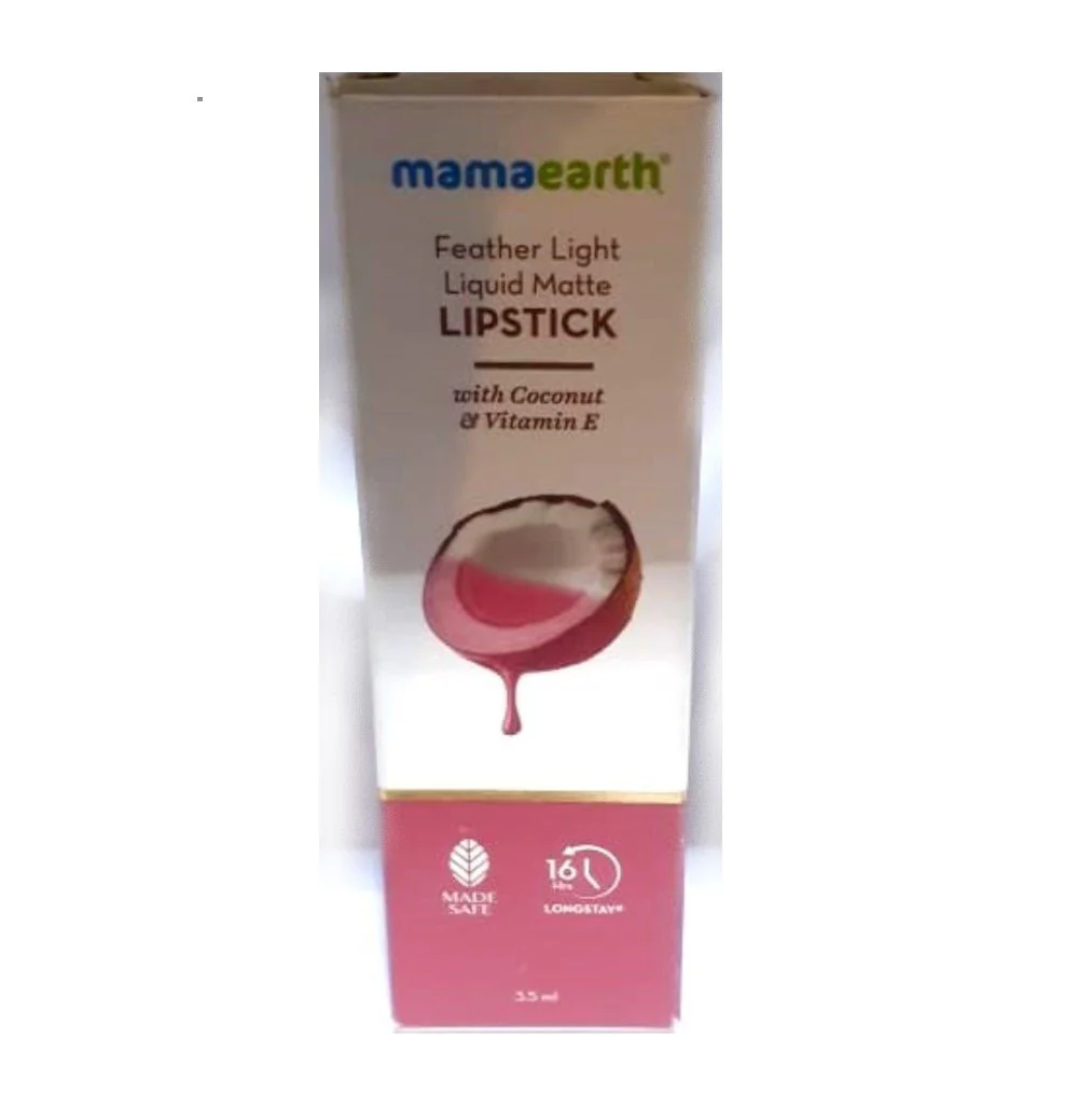 Mama Earth 01 Nude Perfect Liquid Lipstick - 3.5ml
