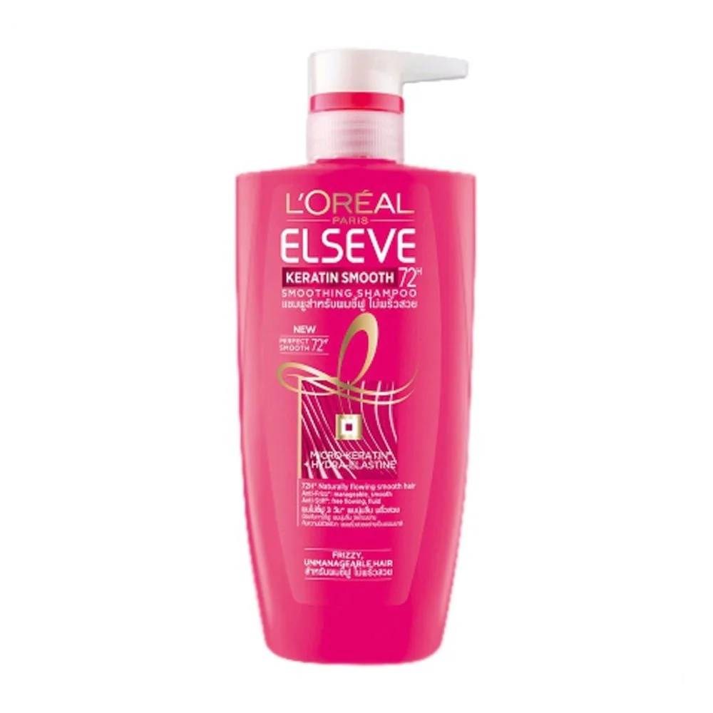 Loreal Elseve Keratin Smoothing Shampoo - 410ml