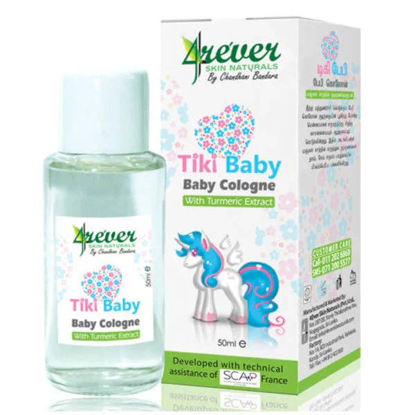 4rever Tiki Baby Cologne With Turmeric Extract - 100ml
