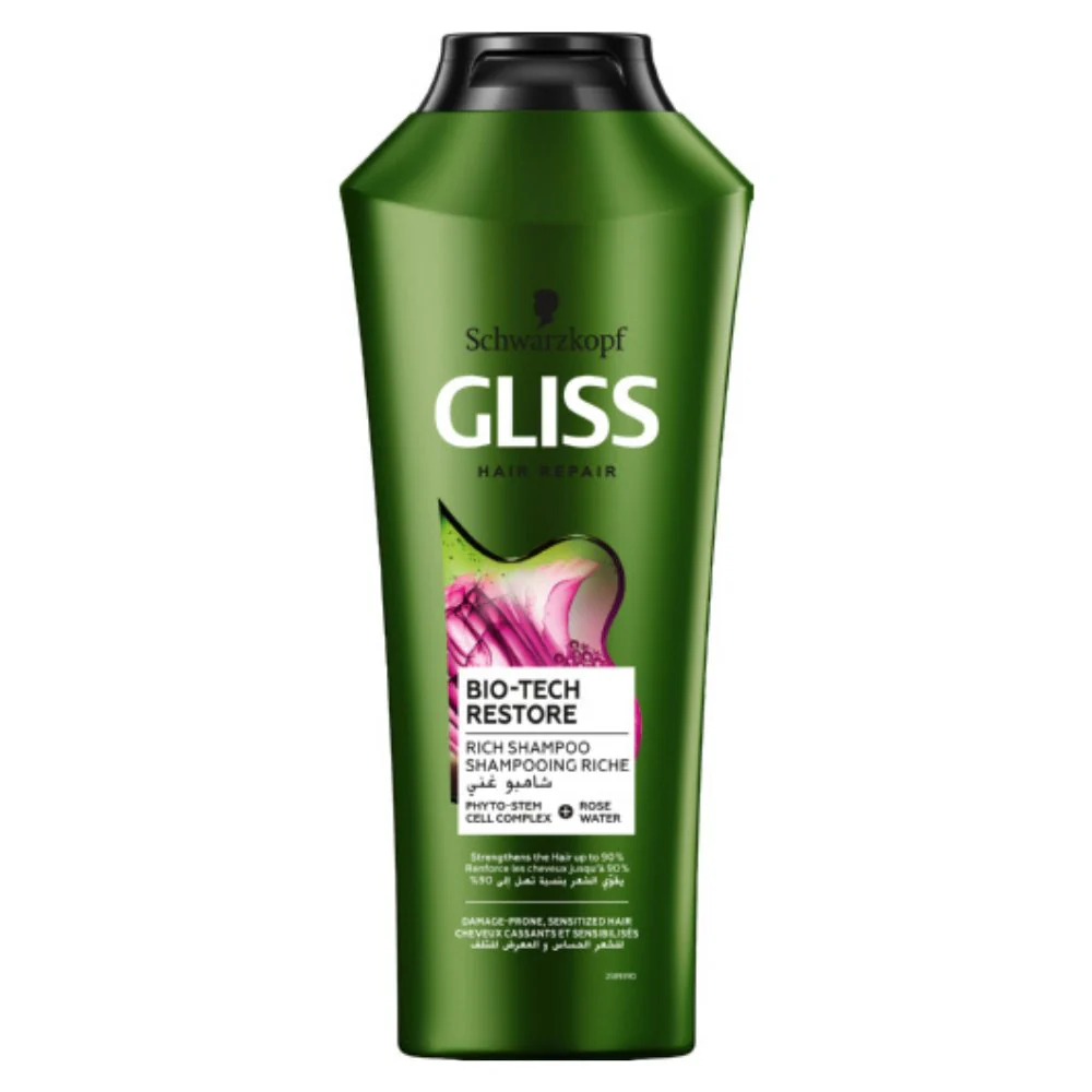 Schwarzkopf Gliss Bio Tech Restore Shampoo-400ml