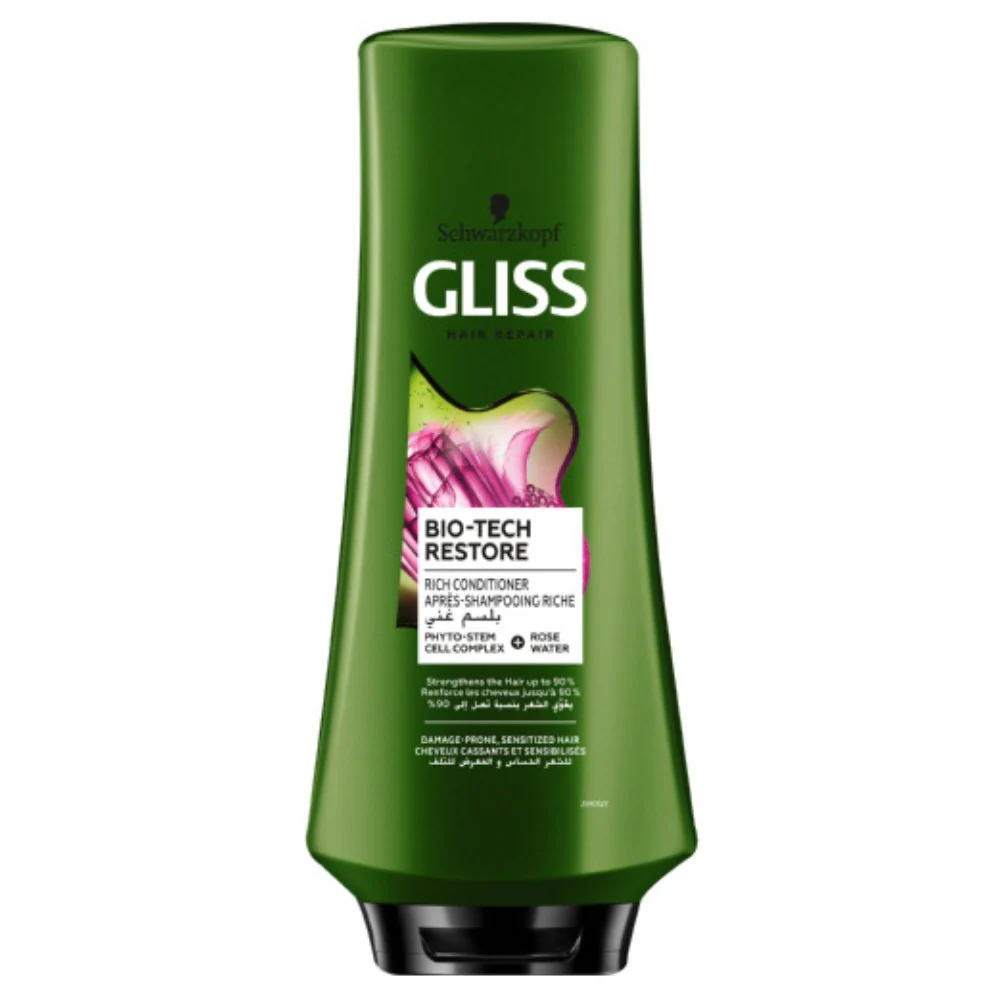 Schwarzkopf Gliss Bio Tech Restore  Conditioner-400ml