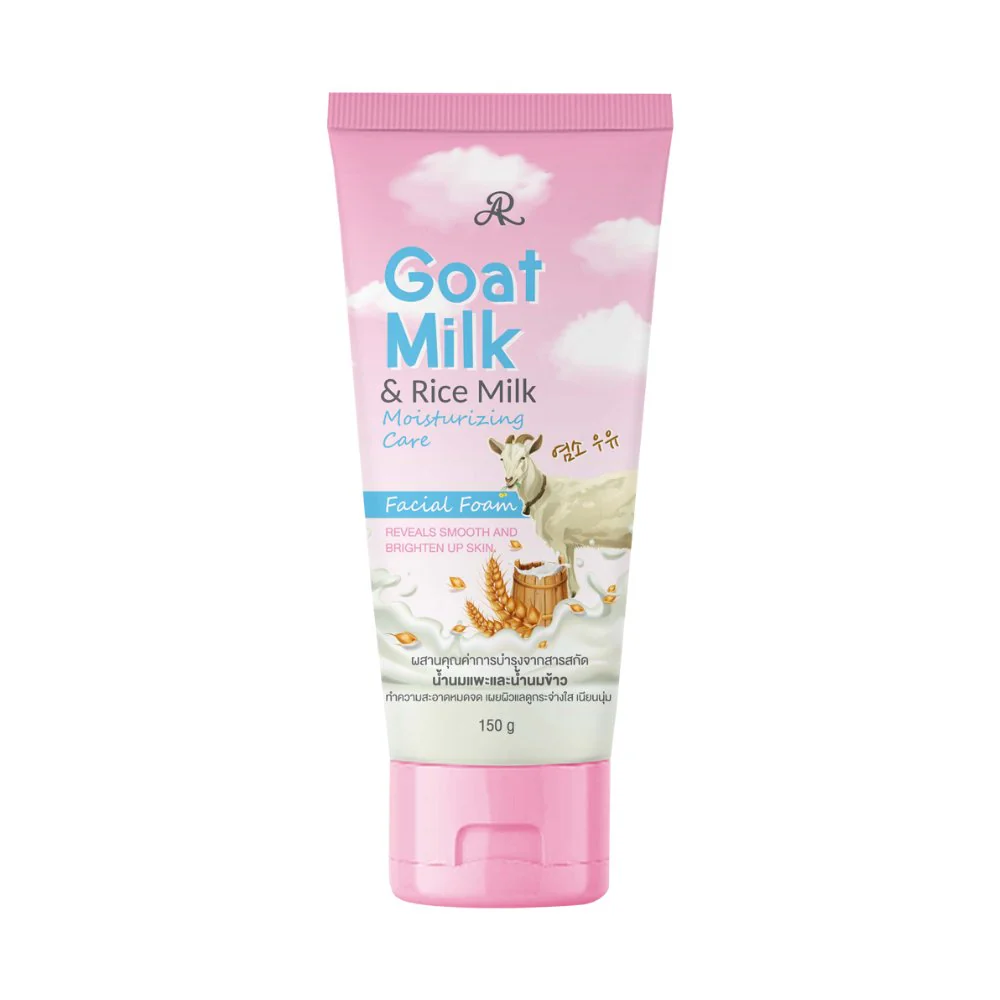 AR Goat Milk And Rice Milk Facial foam-150g