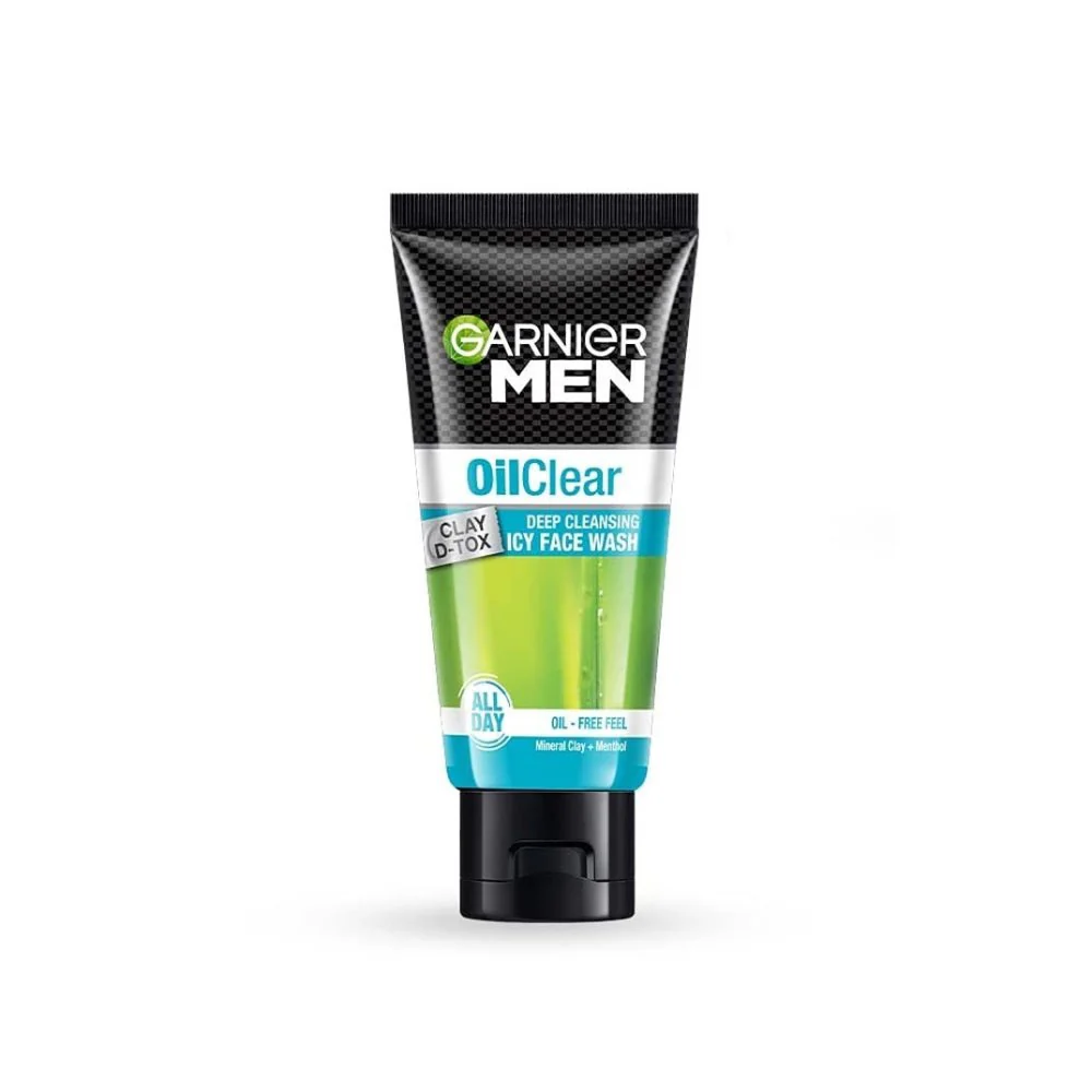 Garnier Men Oil Clear Icy Face Wash - 50g