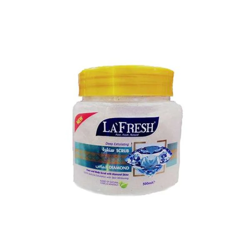 La Fresh Diamond Face And Body Scrub 500g