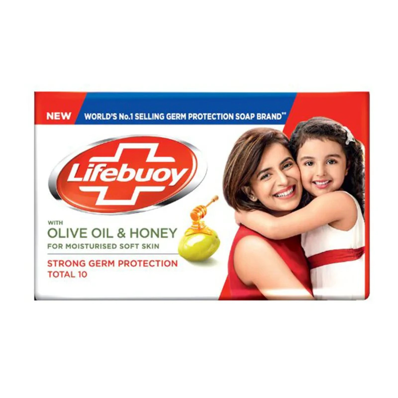 Lifebuoy Total 10 With Olive Oil & Honey Soap - 100g