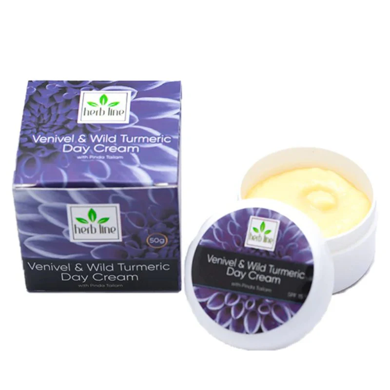 Herb Line Venivel and Wild Turmeric Day Cream - 50g