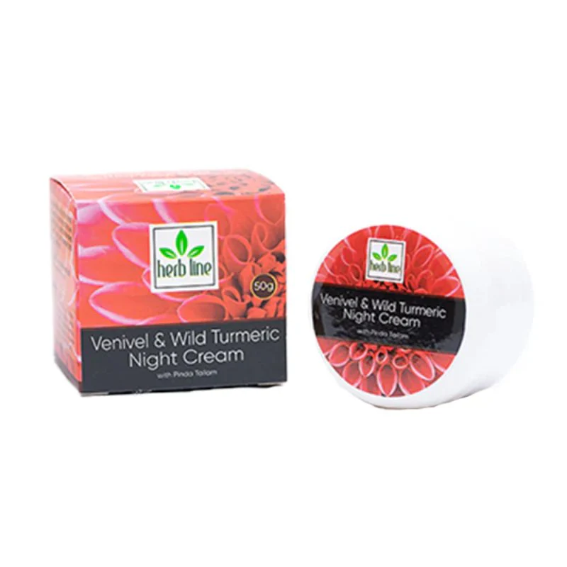 Herbline Venivel & Wild Turmeric Night Cream - 50g
