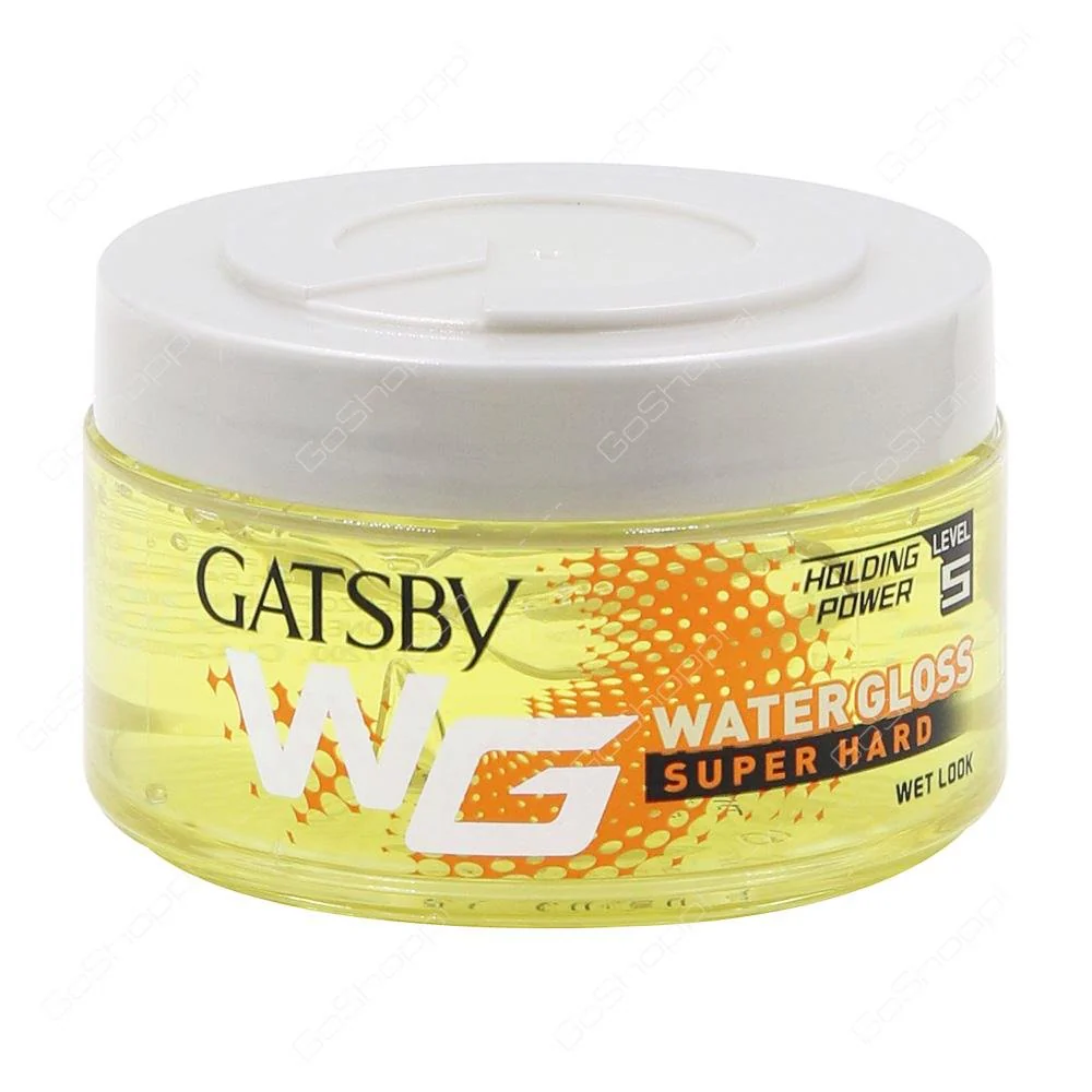 Gatsby Holding Power Water Gloss Super Hard Hair Gel - 300g