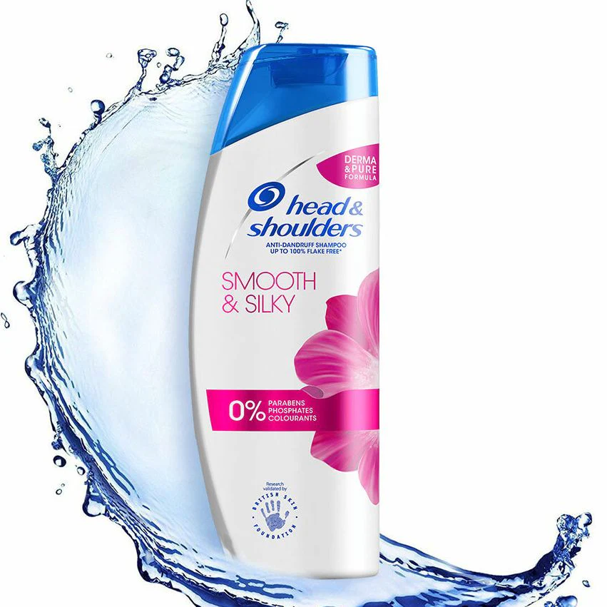 Head & Shoulders Smooth+Silky Anti Dandruff Shampoo - 200ml