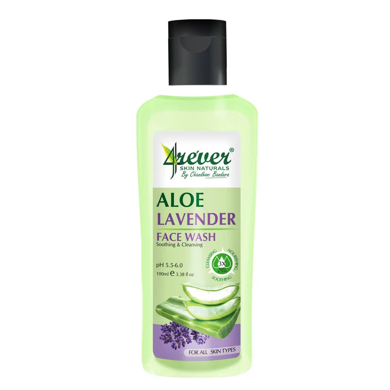 4rever Aloe Lavender Face Wash - 50ml