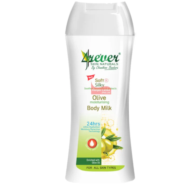 4rever Soft Silky Olive Brightening Body Milk - 200ml