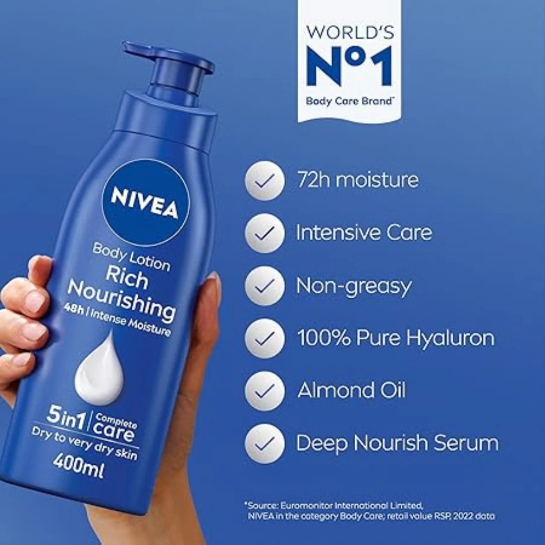 Nivea Nourishing  Body Lotion 400ml
