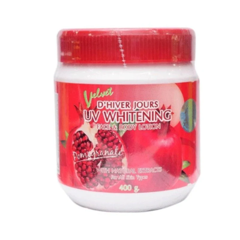 Velvet D'Hiver Jours Pomegranate Uv Whitening Face And Body Lotion-400g