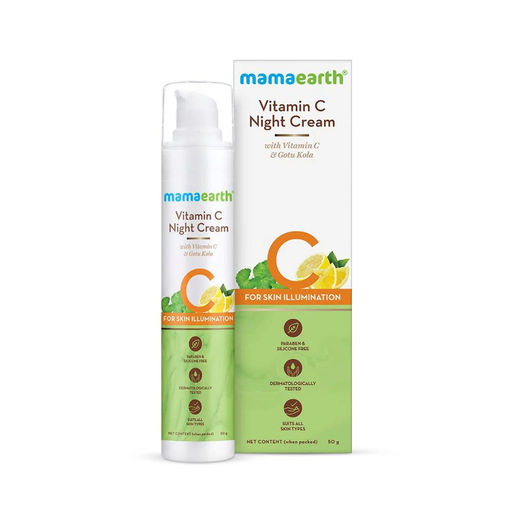 Mama Earth Vitamin C Night Cream - 50g
