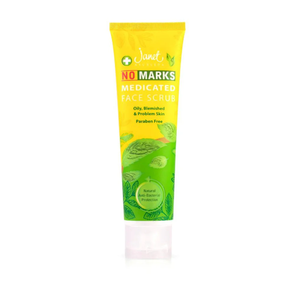 Janet Medicated Face Scrub - 100ml
