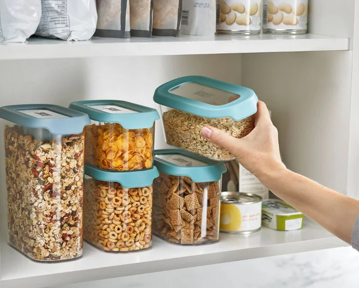 5pcs In Cupboard Storage Container Set