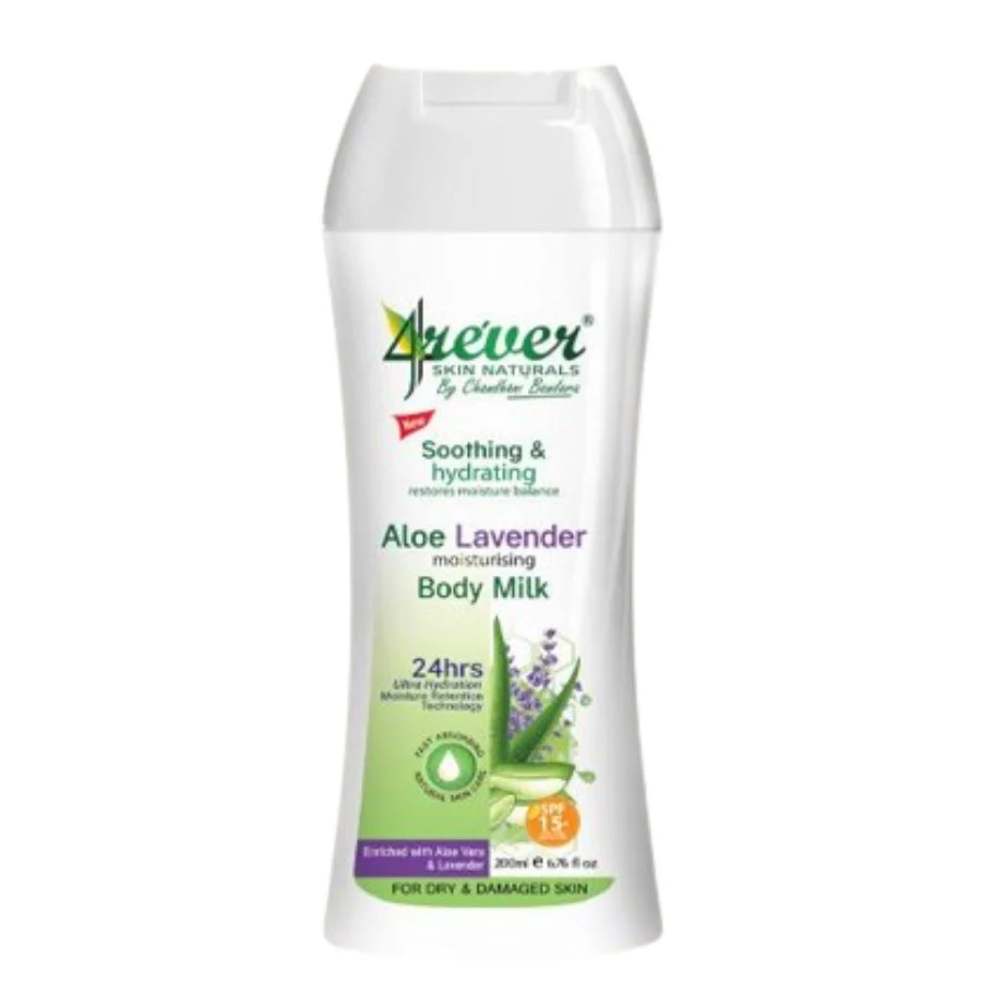 4rever Aloe Lavender Moisturizing Body Milk - 100ml