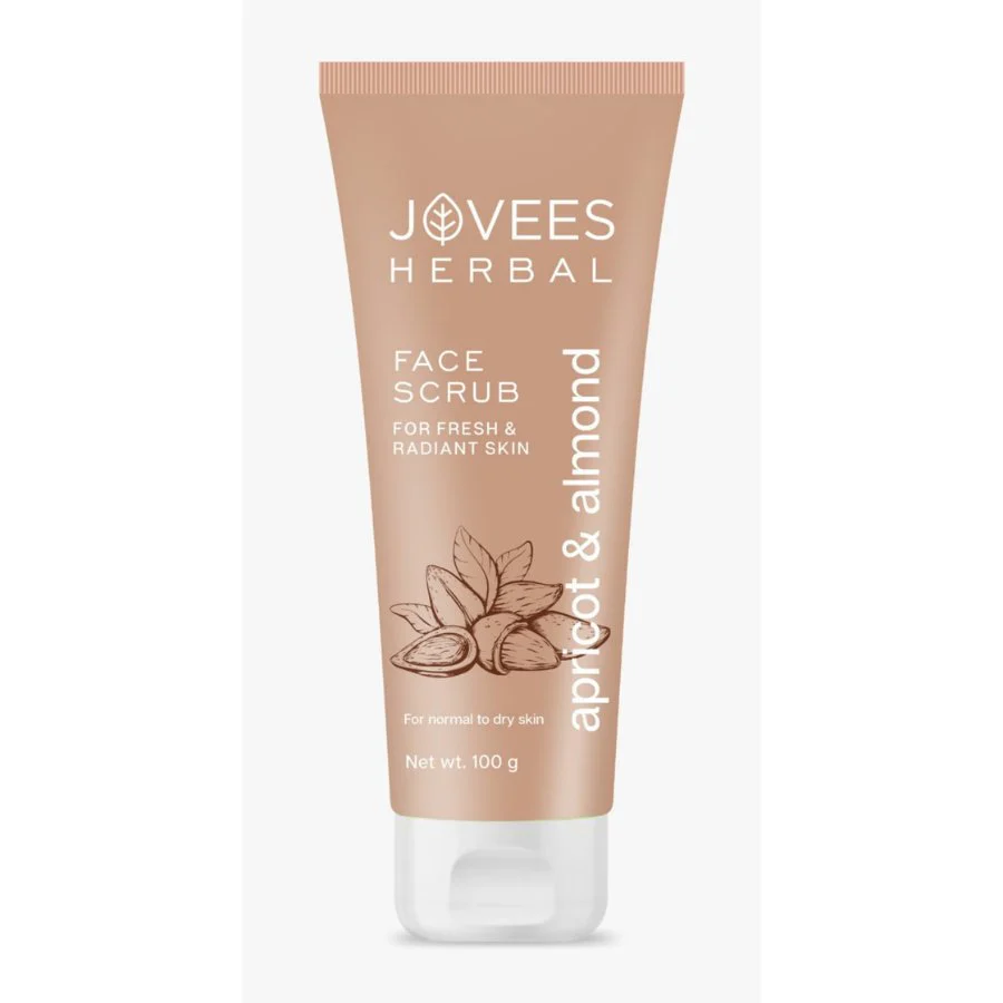 Jovees Herbal Apricot And Almond Face Scrub-100g