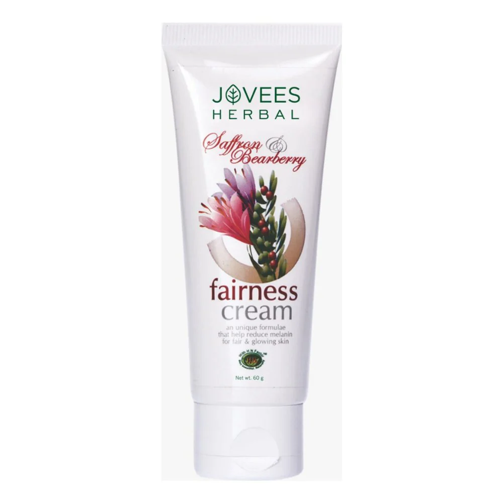 Jovees Herbal Saffron Bearberry Fairness Cream - 60g