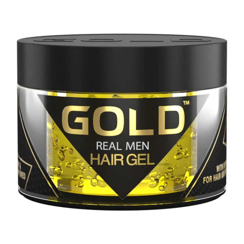 Gold Real Men Hair Gel - 100ml