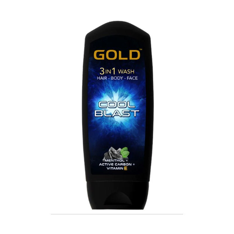 Gold Cool Blast Hair And Body Wash - 200ml