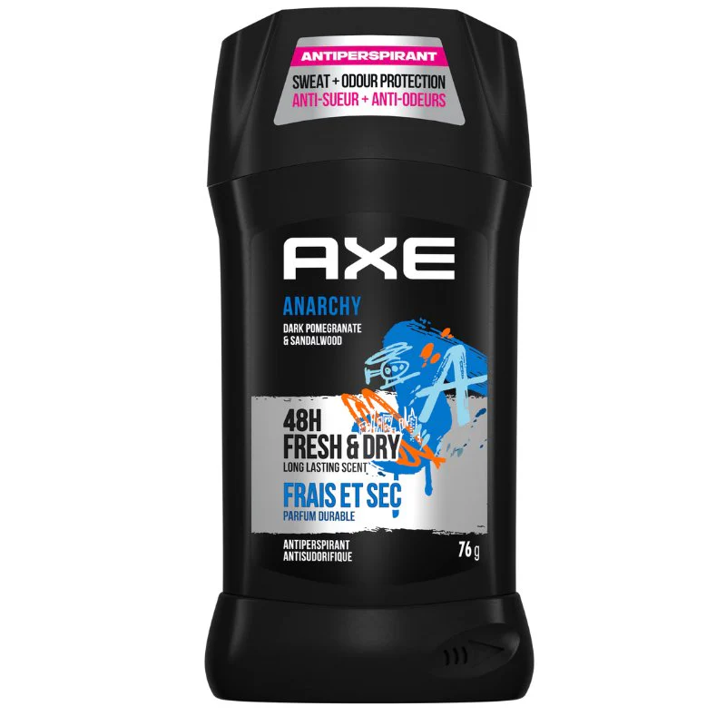 Axe Anarchy Fresh And Dry Deodorant Stick -76g
