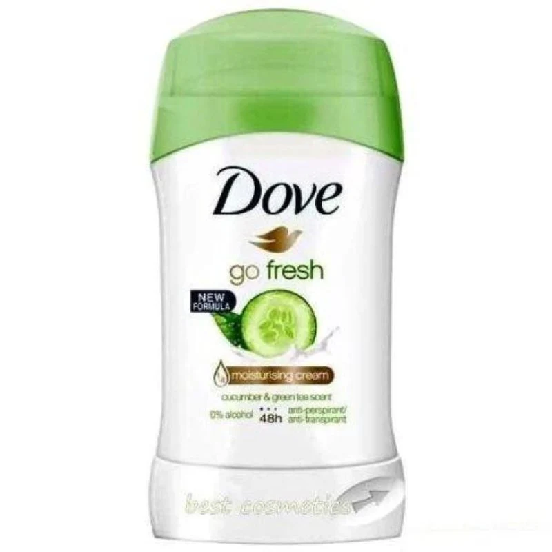 Dove Go Fresh Cucumber And Green Tea Antiperspirant Stick -40g