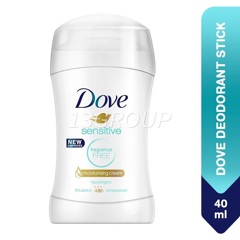 Dove Sensitive Antiperspirant Stick -40g