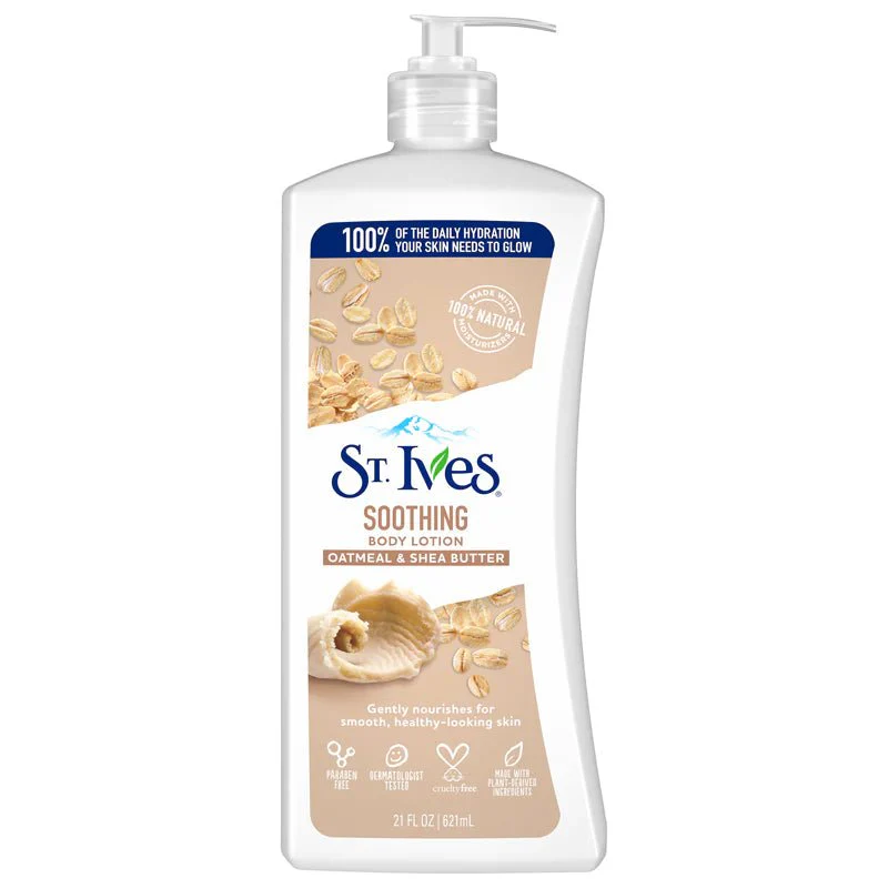 St Ives Oatmeal And Shea Butter Body Lotion -621ml