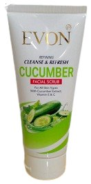 Evon Cucumber Facial Scrub - 100ml