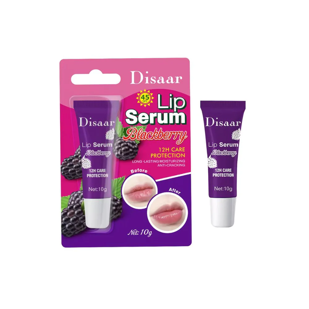 Disaar Blackberry SPF 45 Lip Serum -10g