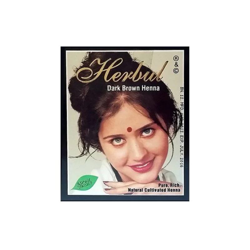 Herbal Dark Brown Henna Powder - 10g