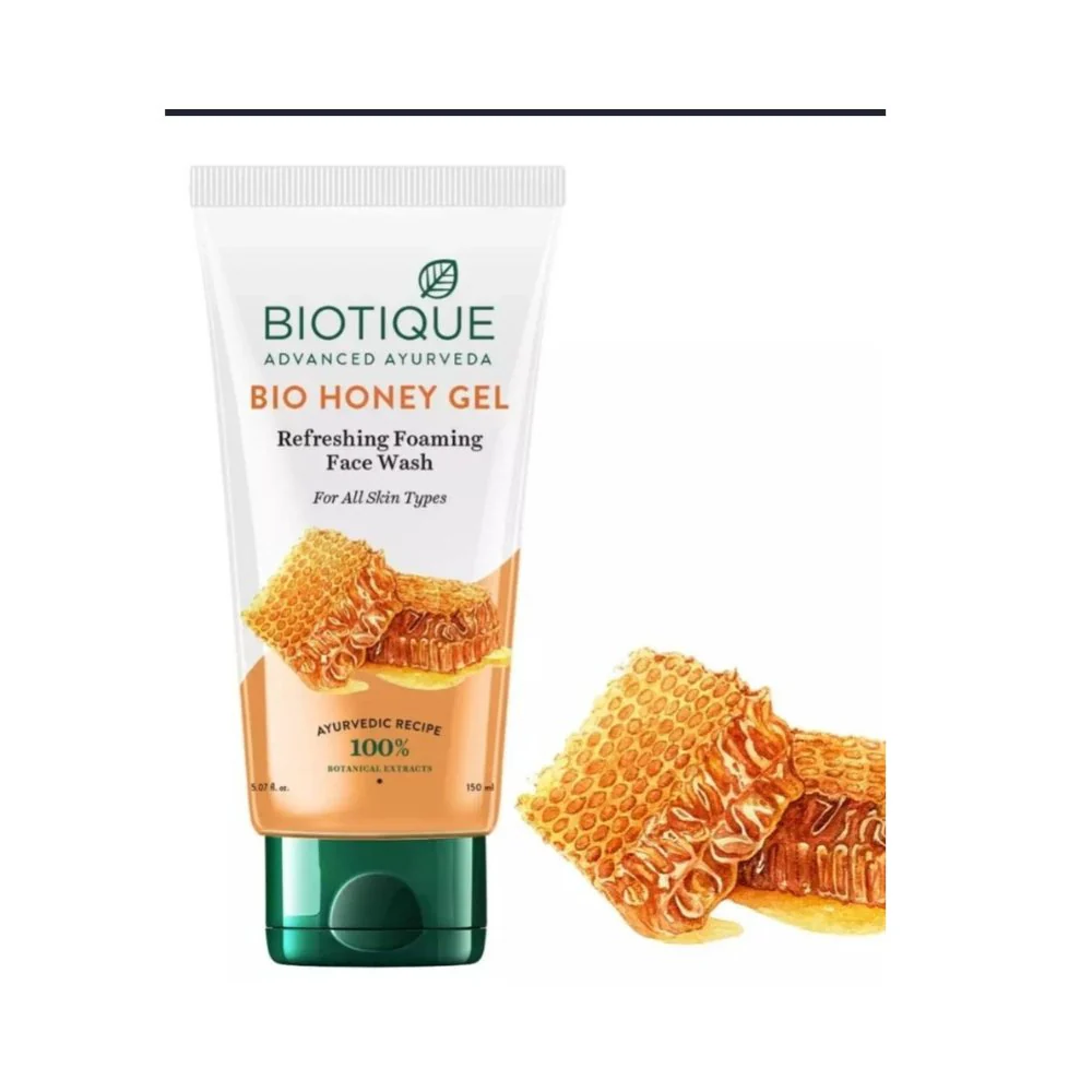 Biotique Honey Gel Foaming Face Wash-100ml