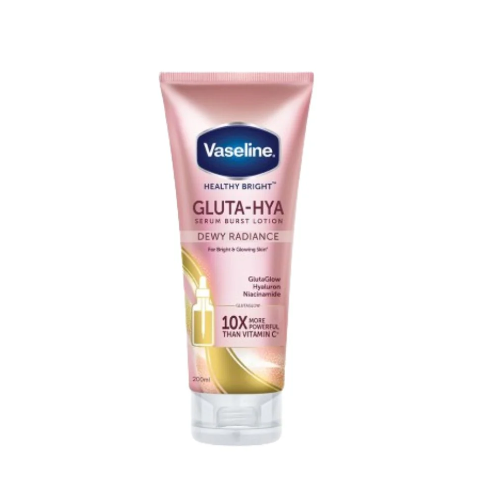 Vaseline Healthy Bright Gluta Hya Serum Burst Lotion Dewy Radiance 300ml