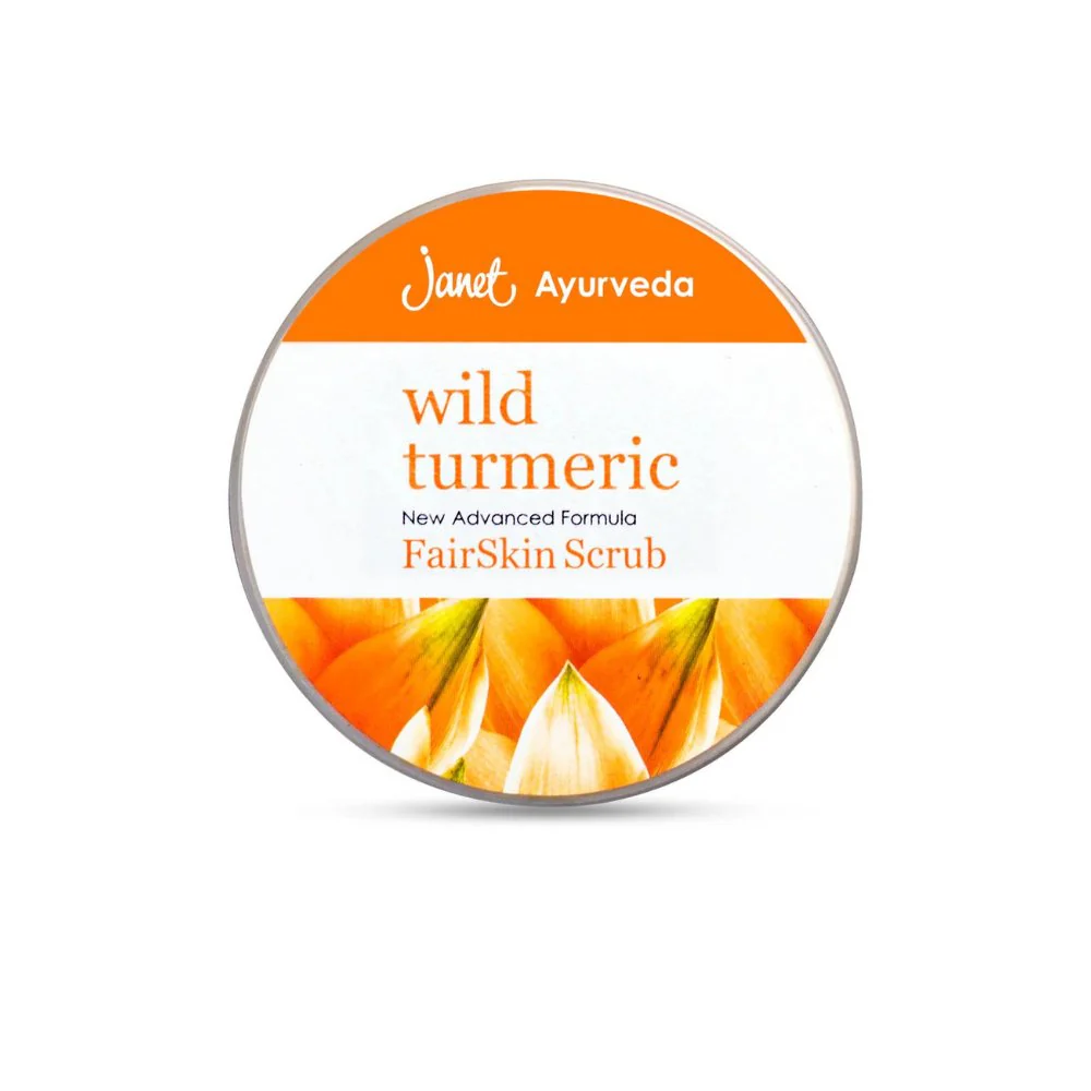 Janet Wild Turmeric Fair Skin Scrub - 225ml
